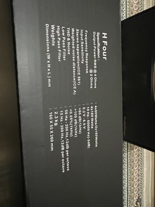 Genesis UK H Four Class AB