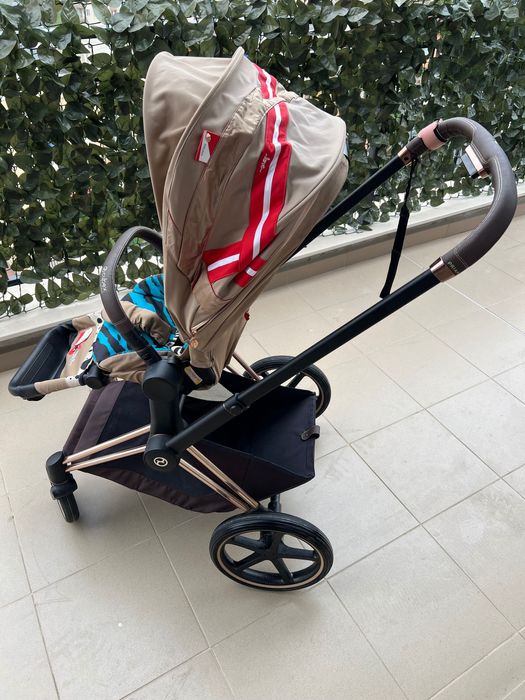 Cybex Priam Karolina Kurkova One Love, Rose Gold frame