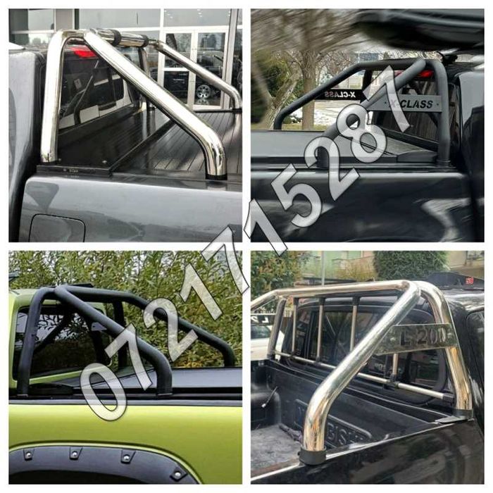 Rollbar inox Hilux, Ranger, L200, Amarok, D-max, Navara, Ram..