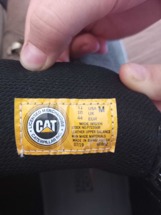 Мъжки обувки CAT