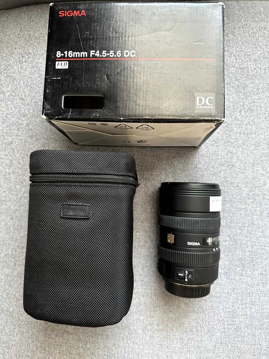 Sigma 8-16mm f/4.5-5.6 DC HSM за Canon EF-S