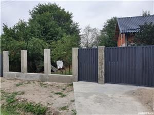 Garduri din sipca metalica, panouri stil jaluzele, tabla cutata, plasă