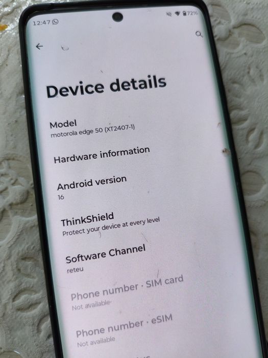 Telefon mobil Motorola Edge 50 12/512 GB