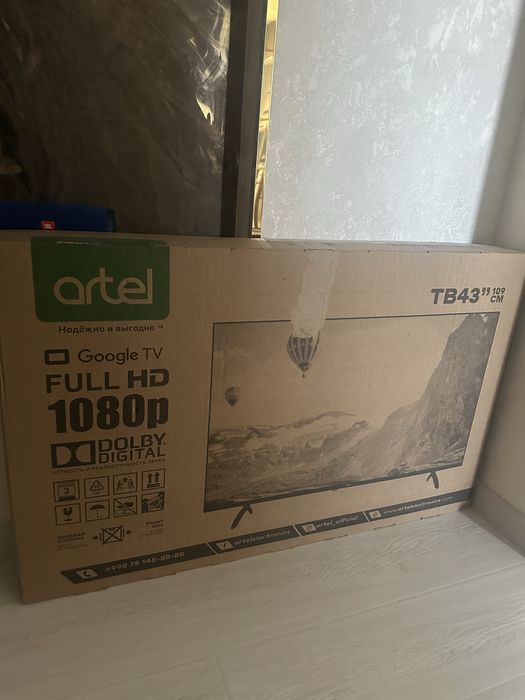 Новый Телевизор Artel TB43” 109 см