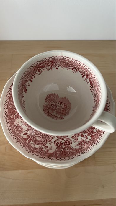 Set 4 cesti cu farfurie Burgenland Villeroy Boch