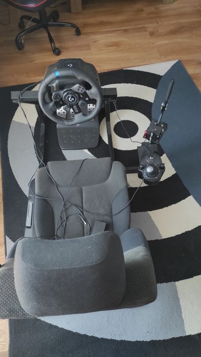 Logitech g923, frână de mână, schimbător