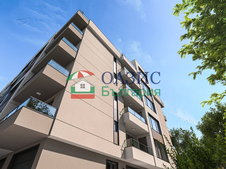 Апартамент с 1 спалня "до ключ" в новия комплекс "InterHomes 4", Поморие, 62.91 кв.м,