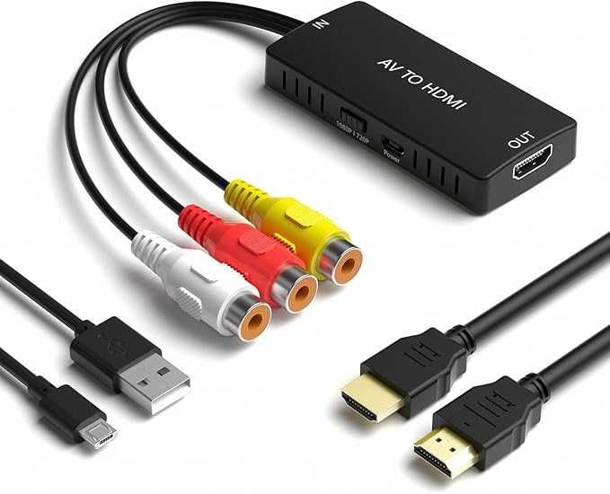RuiPuo Конвертор RCA към HDMI