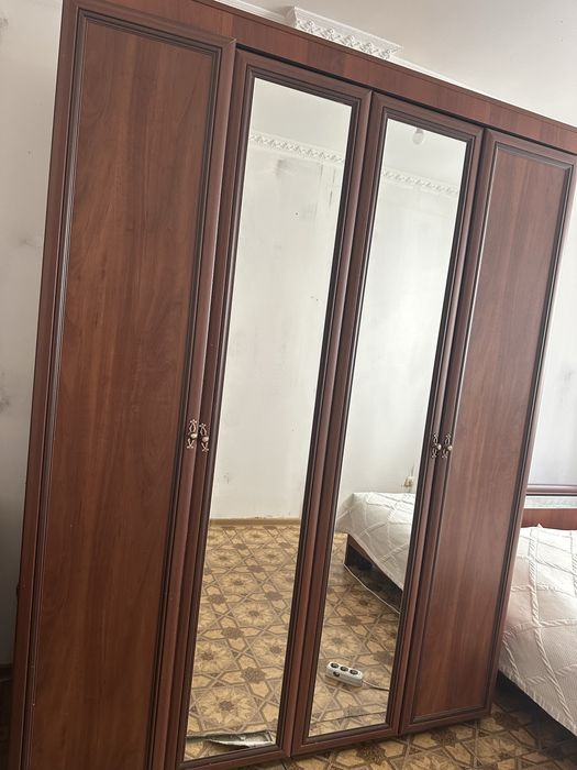 Продам кровать со шкафом