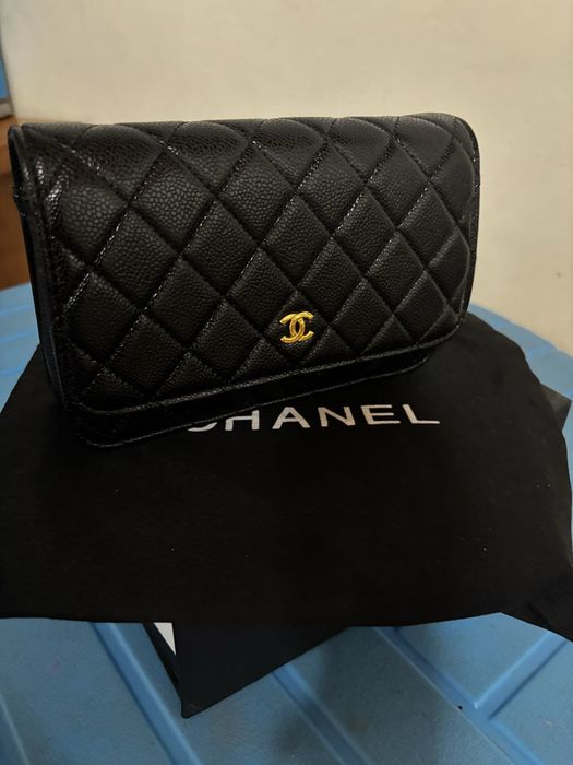 Chanel сумка клатч кожа натуральная