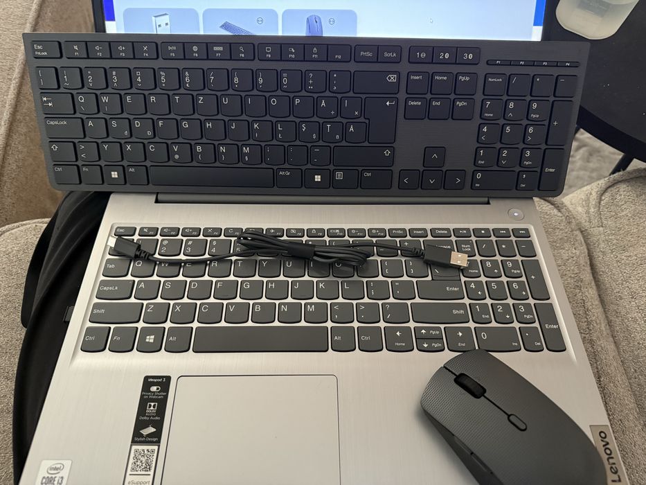 Mouse si tastatura Lenovo Professional Wireless US (4X31K03931)
