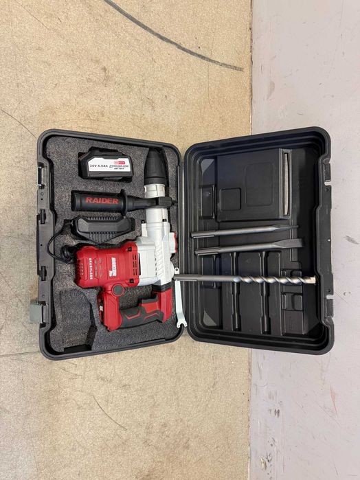 R20 Перфоратор безчетков SDS-Max 7J 1x4Ah/	Телфер електрически