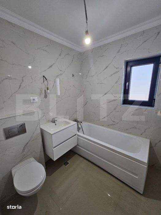 Apartament nou, 3 camere, 55,6 mp, Zona Ipotesti