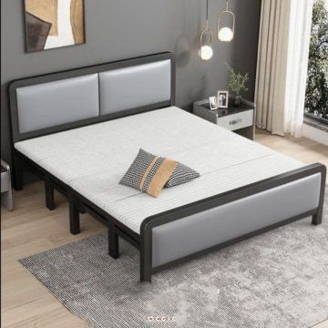 Современные металлические кровать