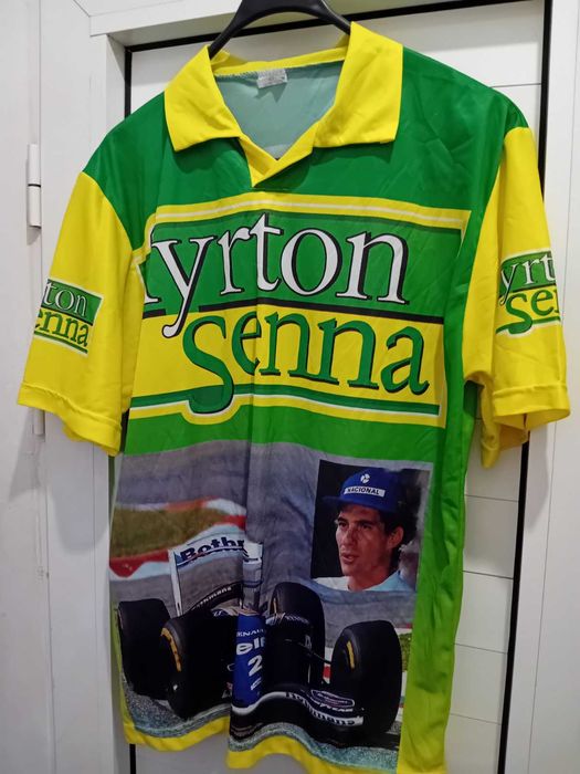 Оригинална фланелка на великия Ayrton Senna