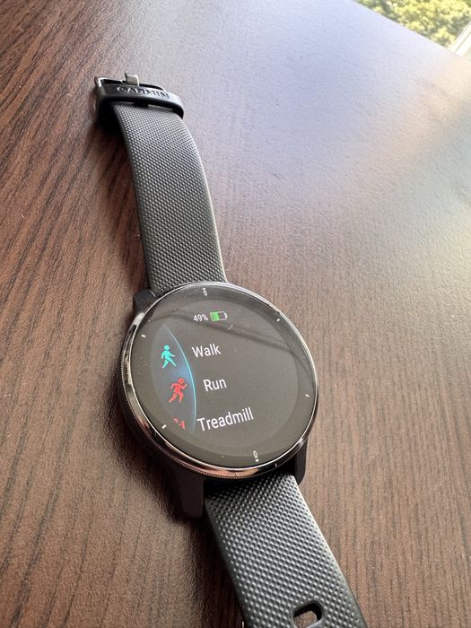 Smartwatch Garmin Venu 2 Plus, Negru - Stare Excelentă, Ecran AMOLED