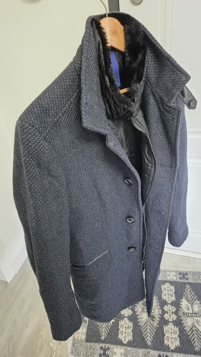 Palton barbati McNeal, marimea S, cu lana