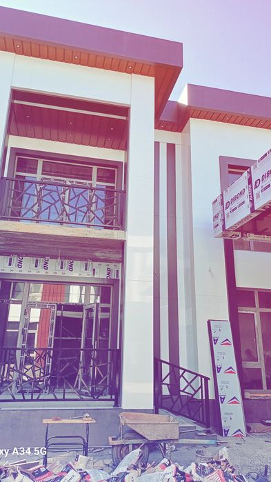 Алюкабонд мантаж ишлари#Травертин ишлари