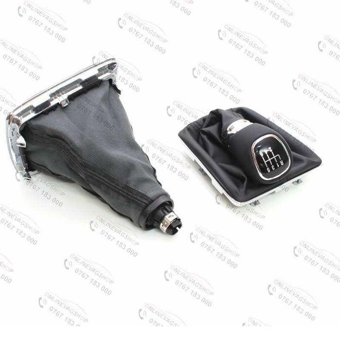 Nuca piele Skoda Fabia 3  cu manson schimbator