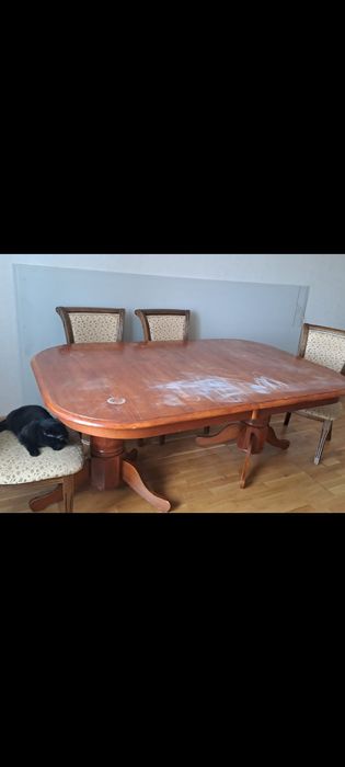 Стол + 6 стульев ДУБ качественный