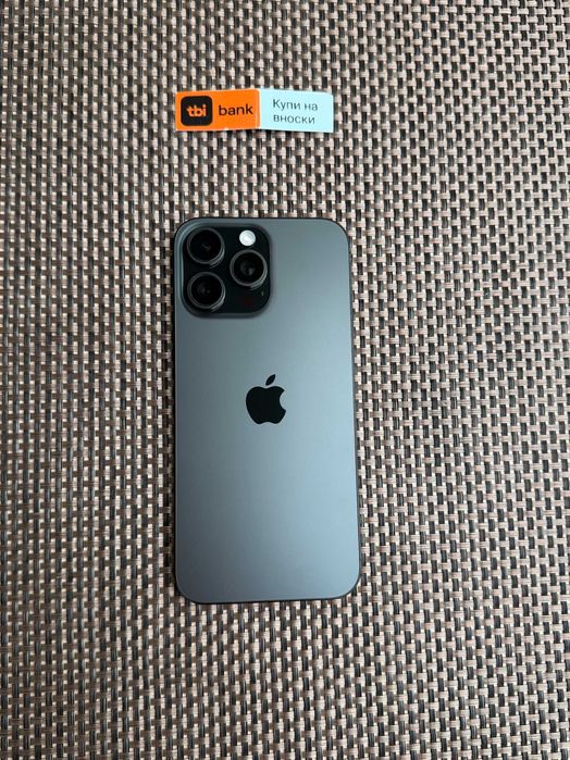 100% Батерия! iPhone 16 Pro MAX лизинг от 31€/мес Black Titanium 256GB