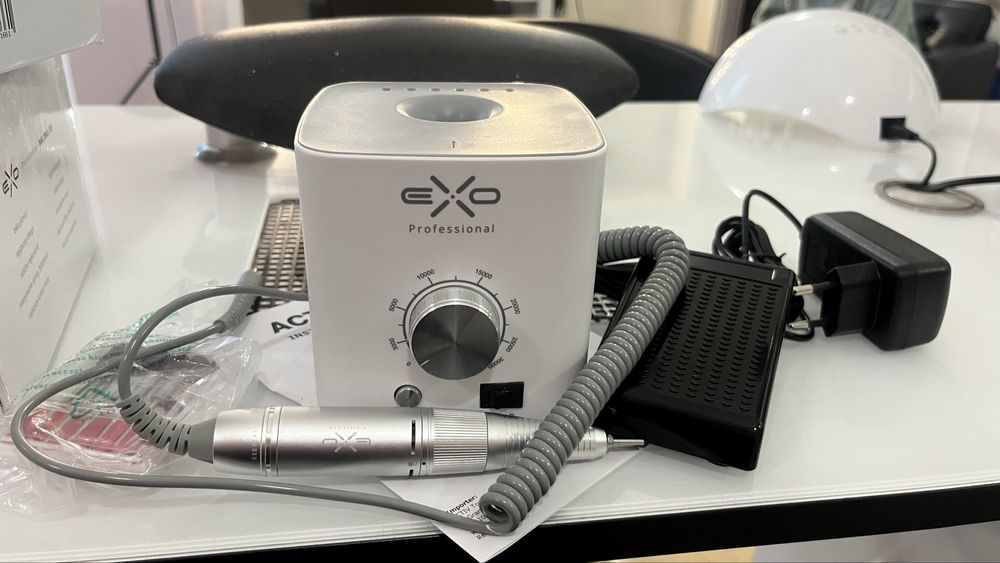 Електрическа пила за нокти Exo CX3 , 40W, 30 000 об/мин, Бяла