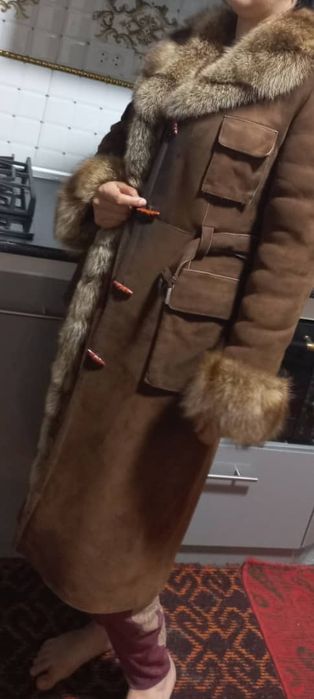 Пальто женское дублёнка