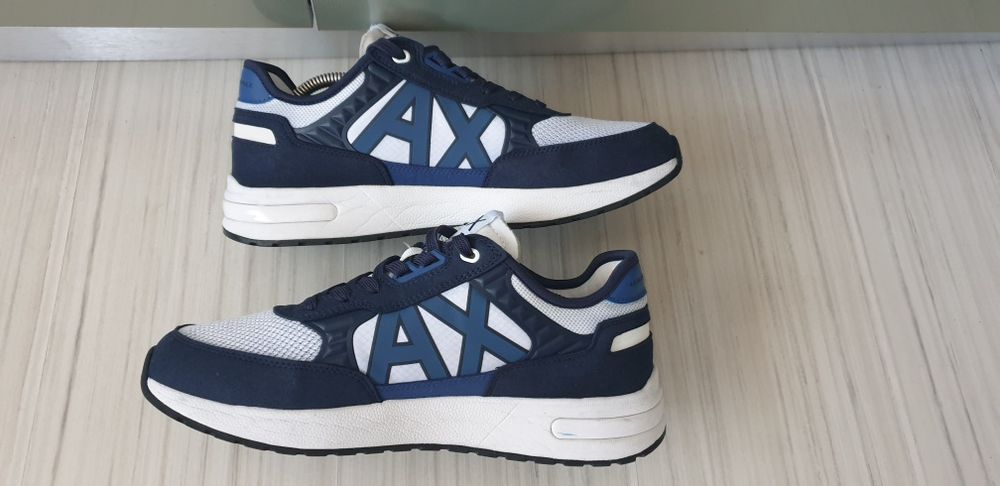 Armani Exchange Sneakers Mens / 43/- 27.7см ОРИГИНАЛ! Мъжки сникърси !