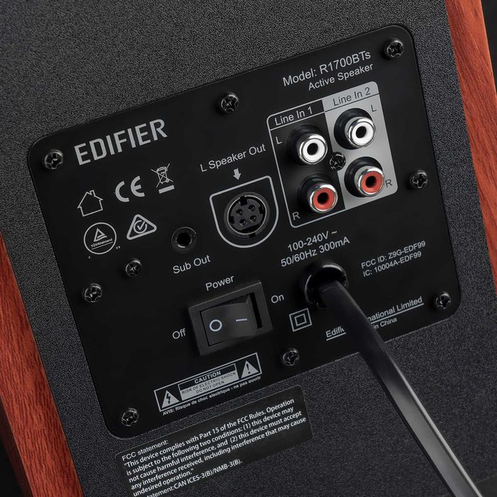 Нови Edifier R1855DB - качествени активни колони с Bluetooth, Optical, Coaxial, Sub-out, дистанционно