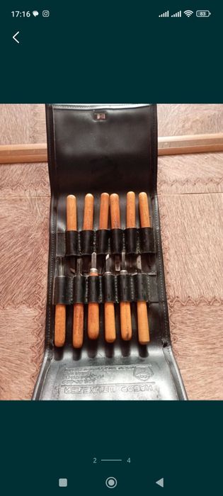 Набор штихелей .