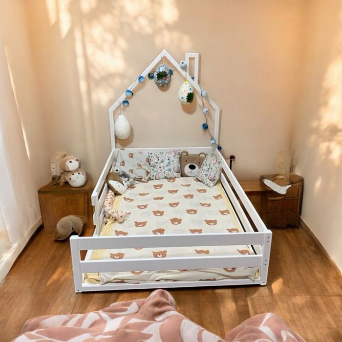 Детско легло - къщичка, тип Монтесори