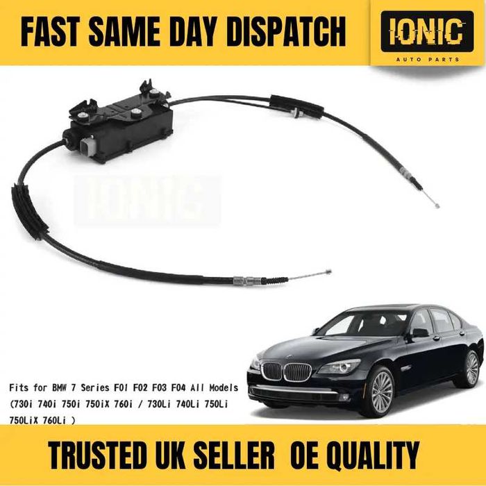 Modul Motoras Actuator Unitate Frana De Mana Electrica Bmw Seria 7 F01