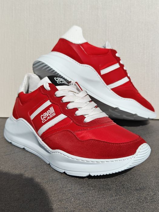 Adidași Cavalli Class originali cool casual  piele naturală