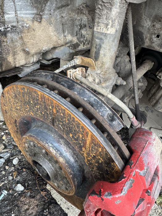 Предни спирачки 345мм ауди а3 8п / audi a3 8p спирачки