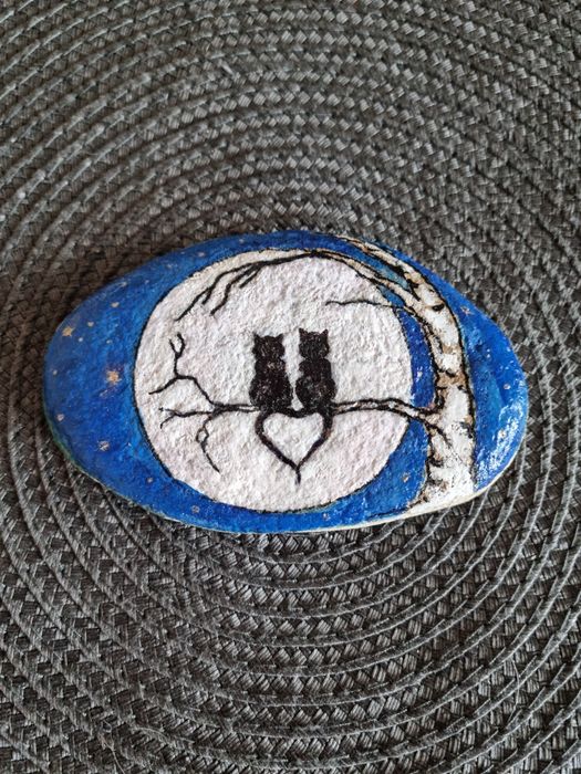 Ръчна изработка,рисувано камъче