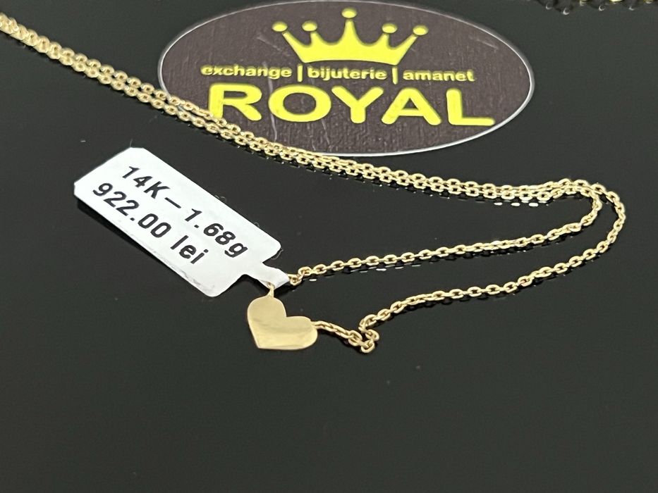 Bijuteria Royal CB : Lant dama aur 14K  1,68 grame