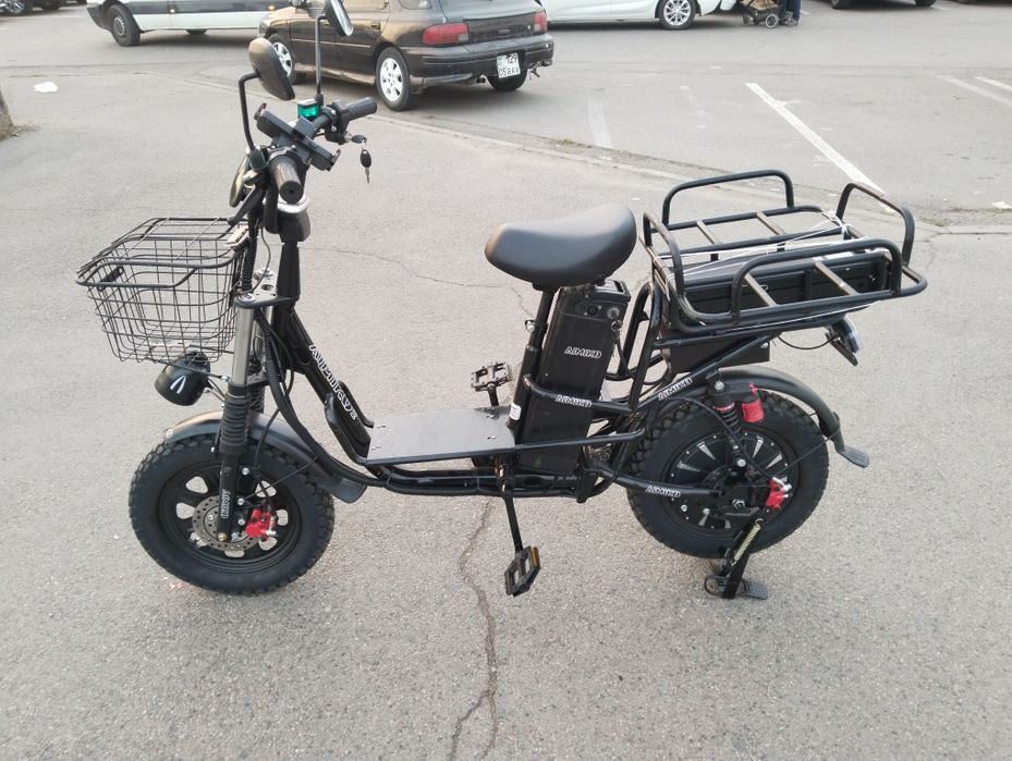 Новый электра велосипед