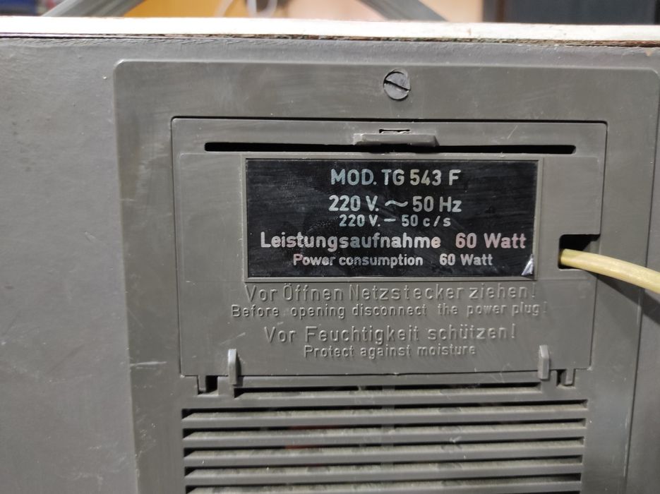 Saba tg543 funcționează, pentru reparatie sau piese
