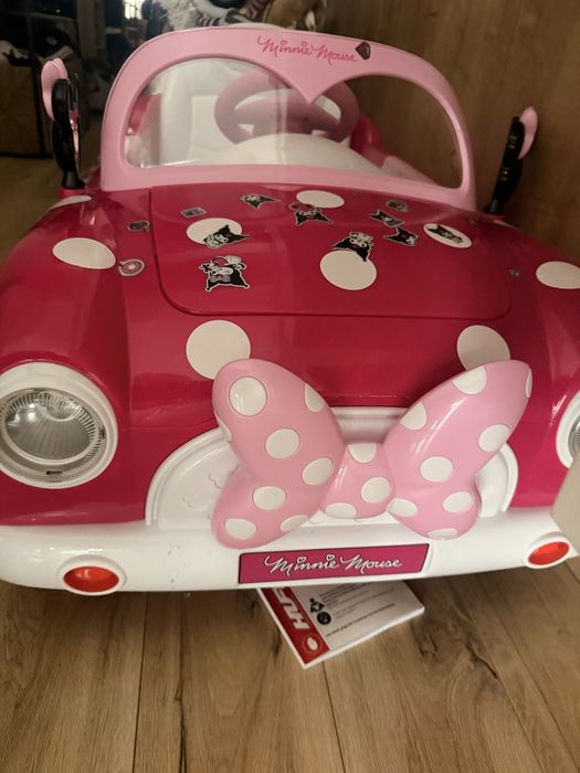 Masinuta electrica fetita Minnie mouse roz ca noua