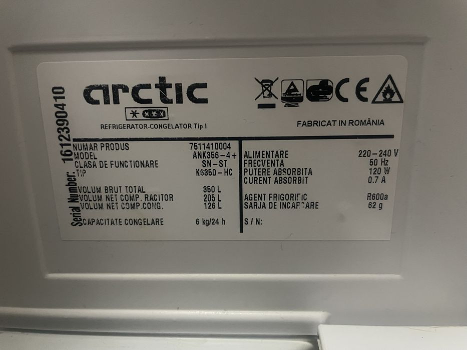 Vand combina frigorifica ARCTIC