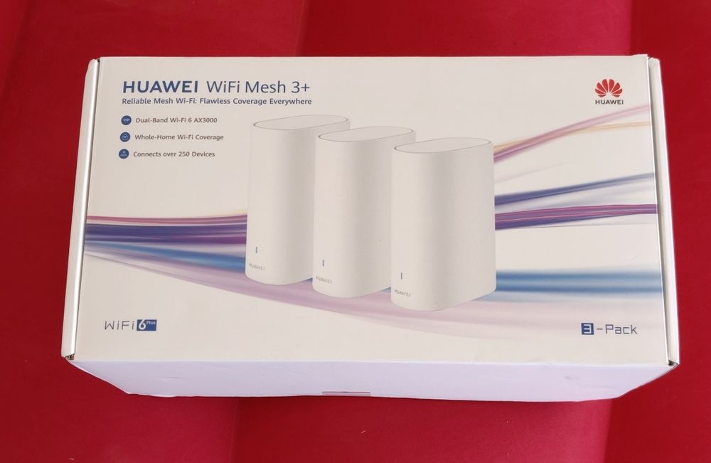 Huawei Mesh 3+ AX3000 WiFi 6 , 3 Pack рутър система