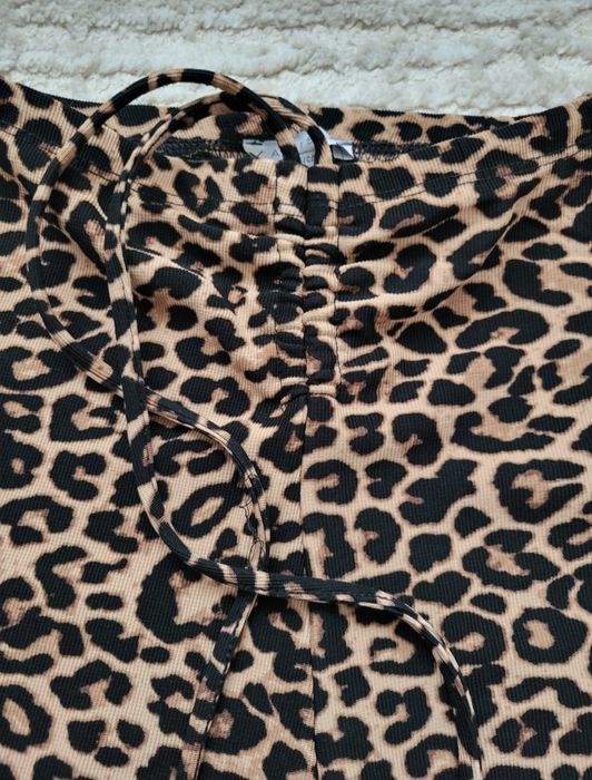 Biker shorts/ pantaloni scurți leopard