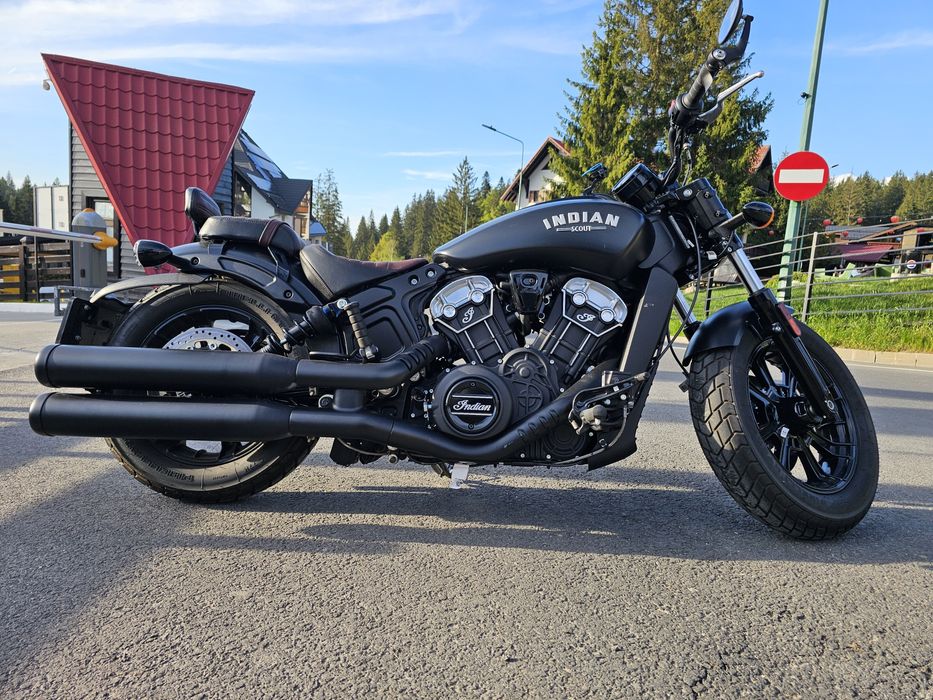 INDIAN SCOUT BOBBER MY2023 black smoke