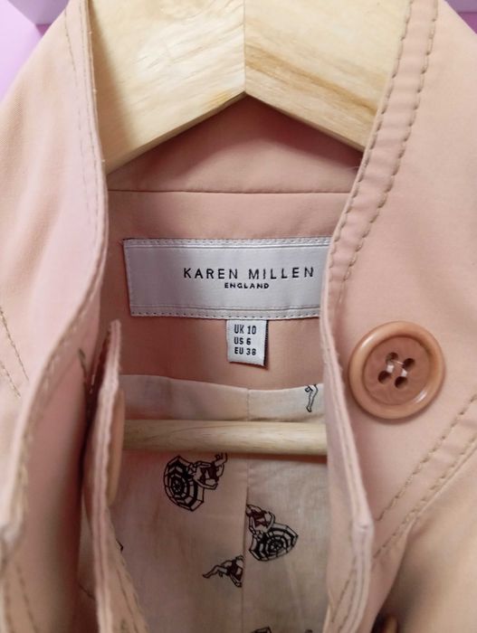 Бежово манто Karen Millen