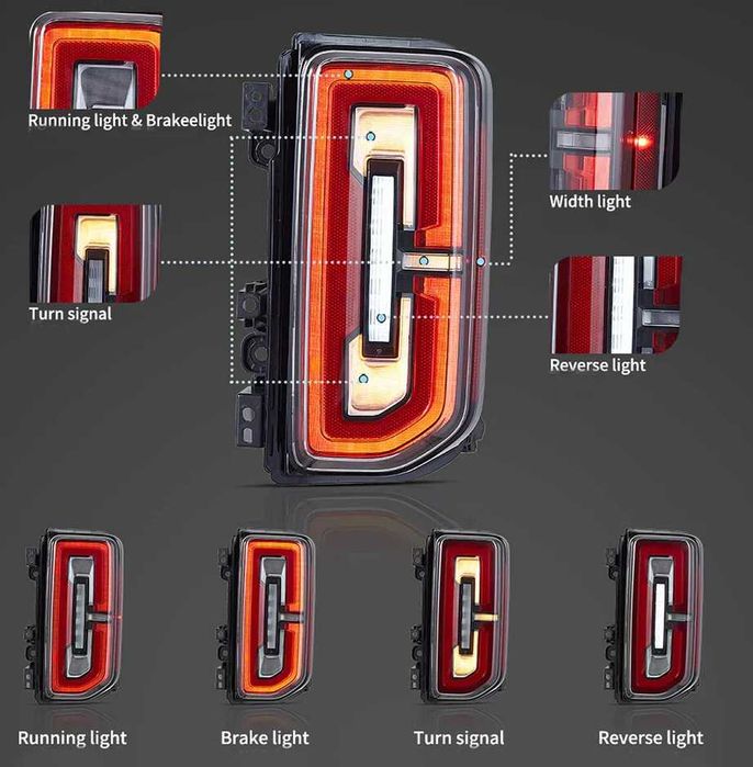 Комплект стопове Frod Bronco  2020-2024