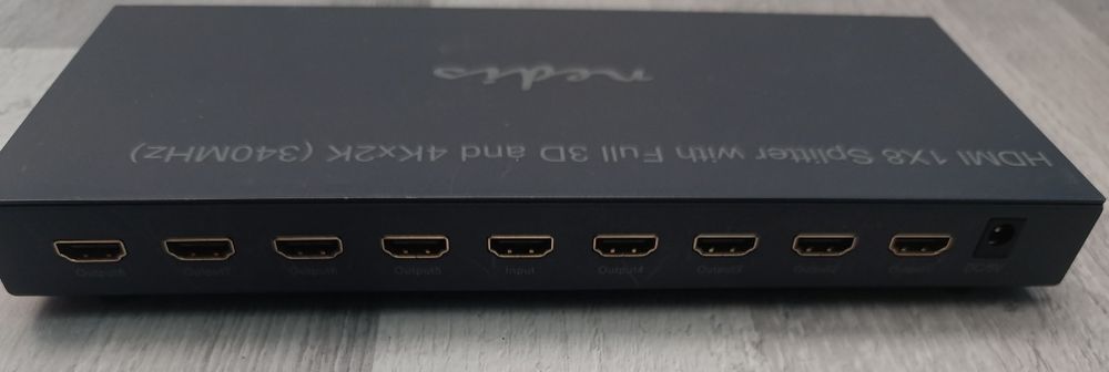 Splitter NEDIS  HDMI 8 porturi Full HD / 4k / 2k / 340 Mhz