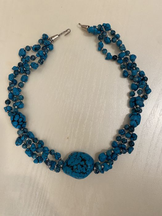 Колье из бирюзы