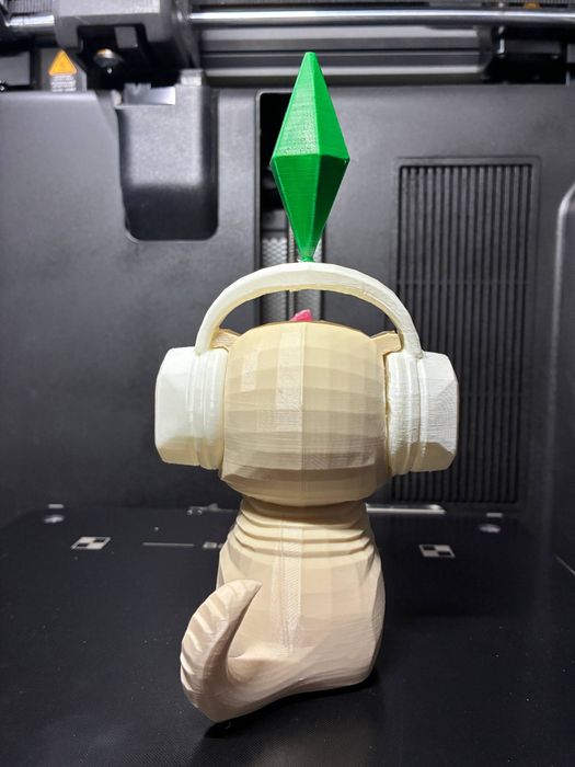 Sims Cat фигурка | мемный кот | тренд TikTok | 3D печать