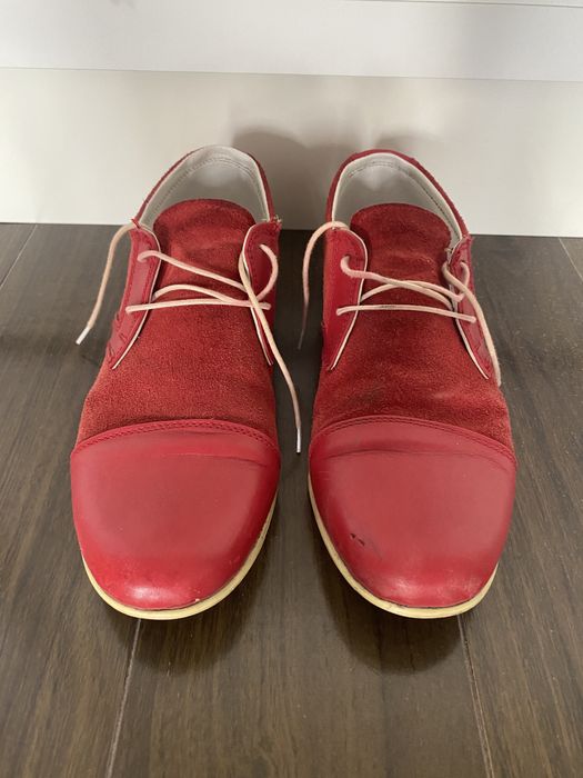 Pantofi piele si piele intoarsa marimea 38