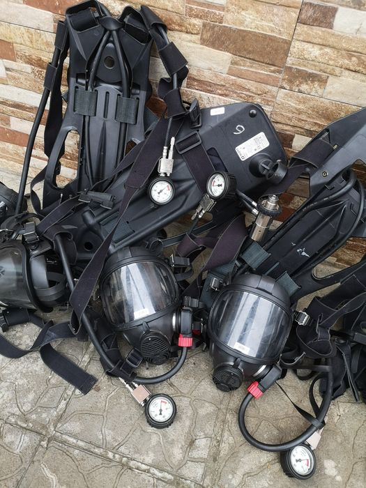 Автономен дихателен апарат 3М Scott sigma2 Брой4 комплект маски 4броя